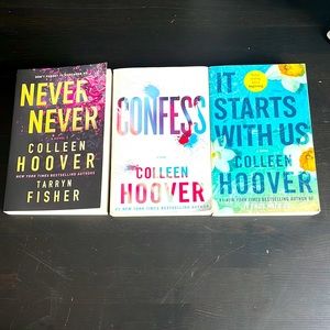 Bundle of 3 Colleen Hoover Books